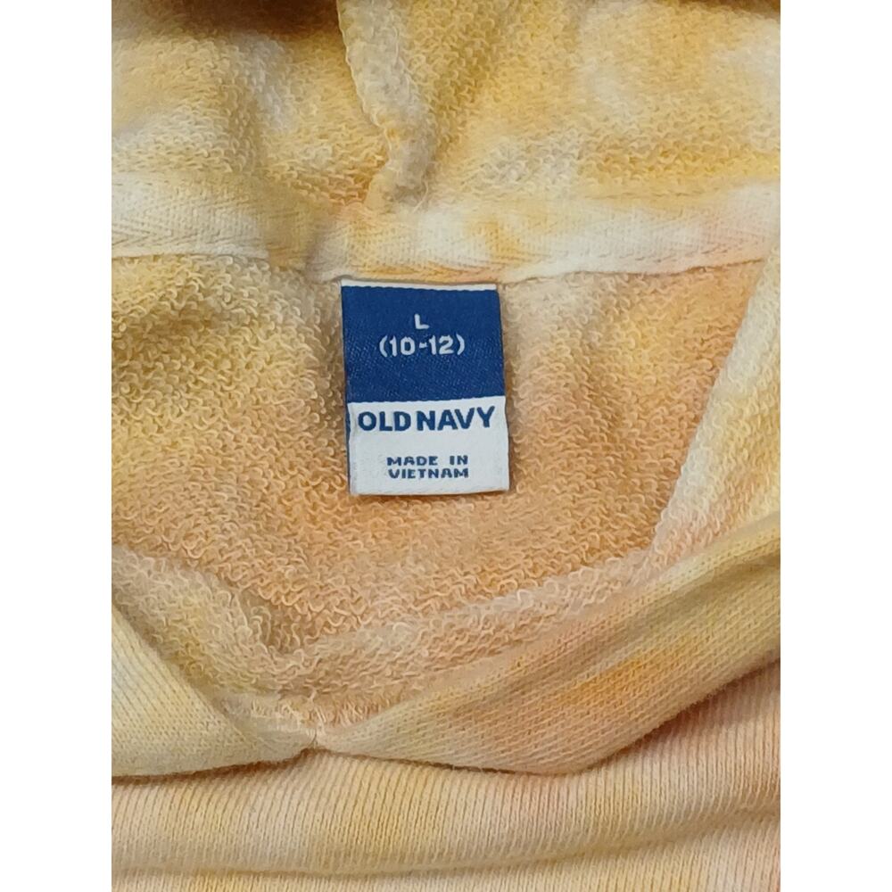 Old Navy Multicolor Large 10-12 Comfort Relaxed Fit Dress Casual Hoodie Pullover - Picture 5 of 6